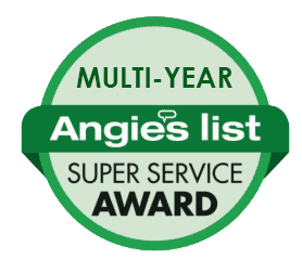 Awarded Angies List Multi-Year Super Service Award
