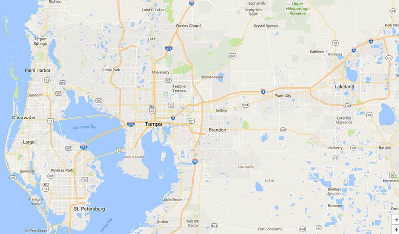 Bathtub, Tile Refinishing Service Area Tampa Lakeland Florida Metropolitan Area