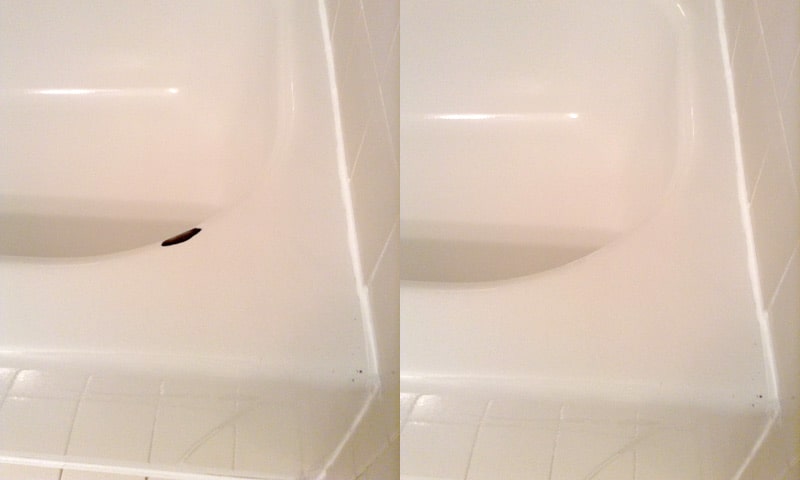 Bathtub Chip Repair Porcelain Tub, Bathtub Enamel Repair