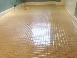 Ceramic floor Tile Refinishing