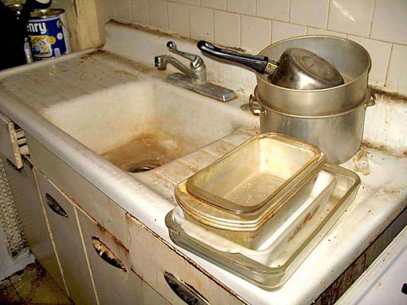 resurfacing old kitchen sink