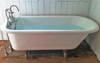 Old classic bathtub